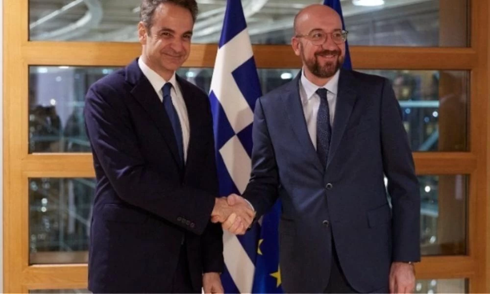 Στην Αθήνα ο Σαρλ Μισέλ: Συνάντηση με Μητσοτάκη για το ζήτημα των κυρώσεων στην Τουρκία